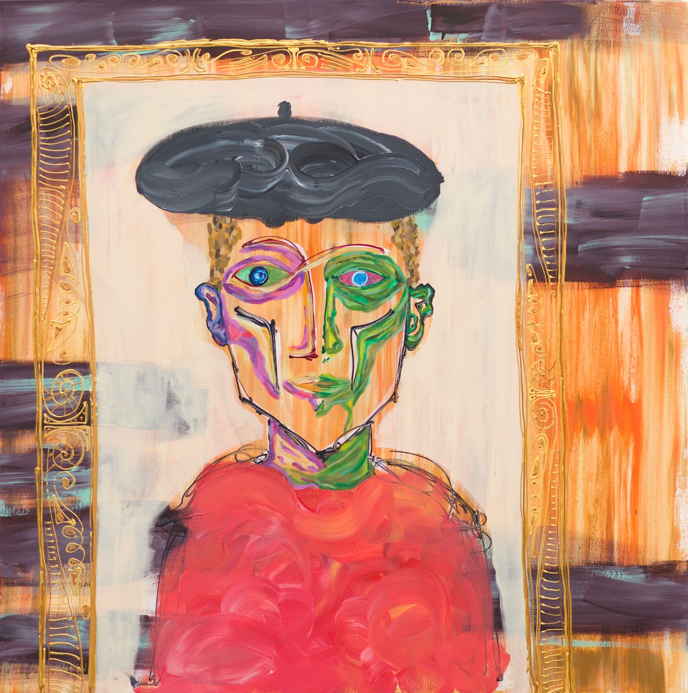 Igor, The Young Basque painting